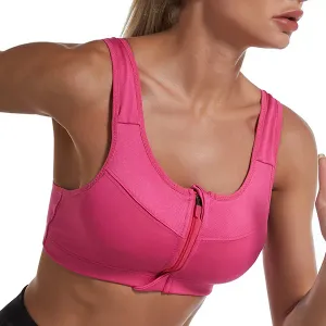 sportbeha, sportbeha met rits aan de voorkant, sportbeha met sluiting aan de voorkant, yogabeha, sportbeha met rits, yogatop, sporttop