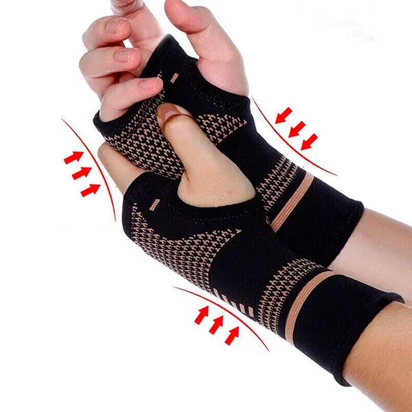 polsbrace, polssteun, compressiepolsbrace, carpaletunnelbrace