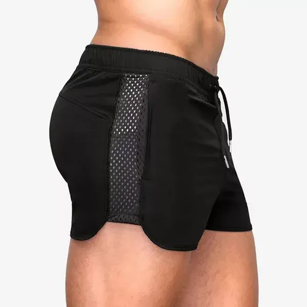 hardloopshort, maasshort, herenshort, sportshort, hardloopshort met zak, quick dry short, joggingshort, fitnessshort