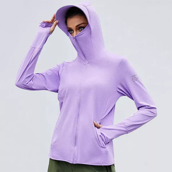 capuchonjack, UV-beschermingsjack, zonnebeschermingsjack