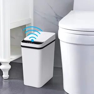 automatische prullenbak, automatische prullenbak, sensor prullenbak, slimme prullenbak, aanraakloze prullenbak, slimme prullenbak, slimme prullenbak