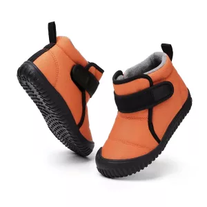 snow boots, winter boots, ankle boots, kids boots, kids winter boots, round toe boots