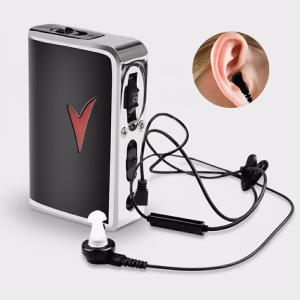 hearing aid, sound amplifier, silicone earbuds hearing aid