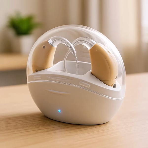 hearing aid, otc hearing aids, rechargeable hearing aid, hearing amplifier, digital hearing aid, ite hearing aid