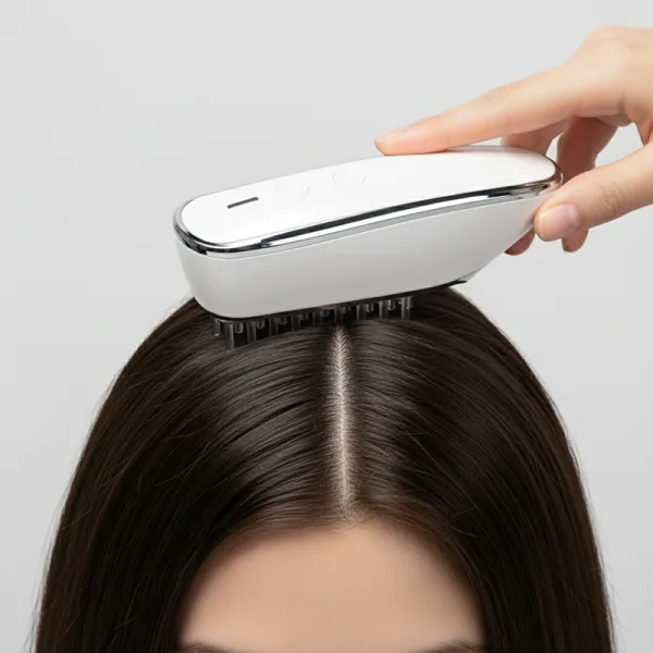 ems hair comb, red light meridian massager