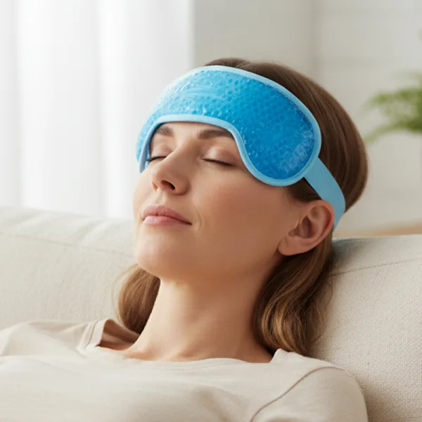 head ice pack, ice pack head wrap, migraine head ice pack, ice pack for headaches, cold compress on headache