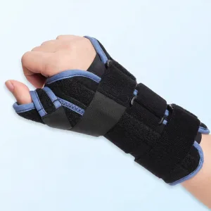 wrist brace, wrist splint, wrist support, wrist brace with thumb support