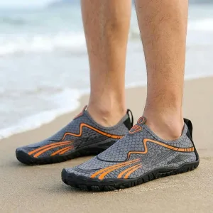 Barefoot water­schoenen met brede pasvorm en gespreide tenen, sneldrogende sneakers